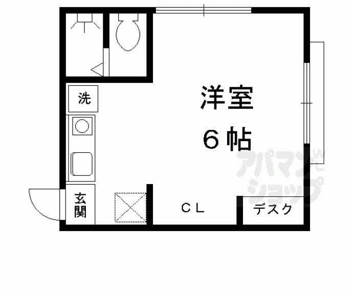 【Ｋｏｇａ　Ｗｅｓｔ】間取