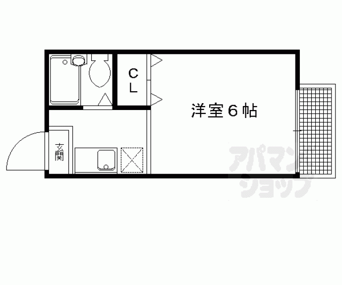 【サンシティ西賀茂】間取