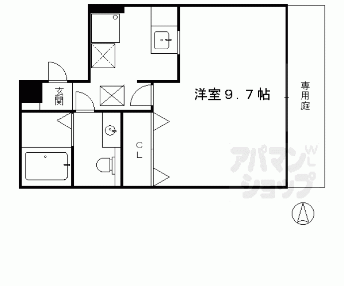 【Ｗｅａｖｉｎｇ　Ｈｏｕｓｅ山城】間取