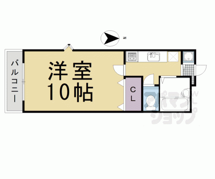 【ピーノコウラク】間取