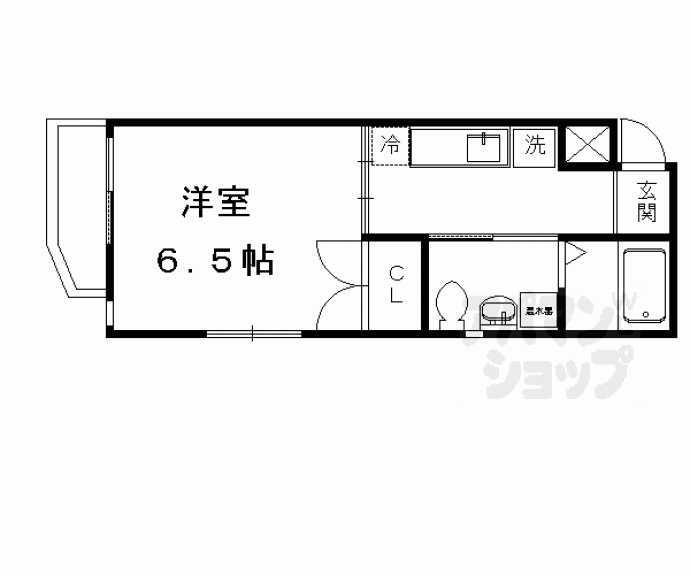 【シエルコート北大路】間取