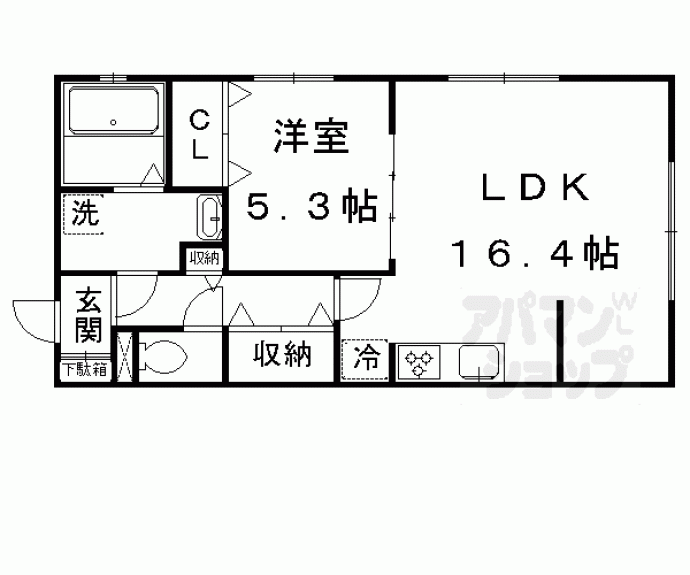 【エスペランサ鴨川】間取