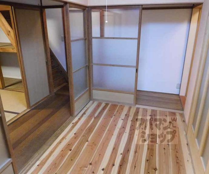 【鷹峯黒門町36-30貸家】間取