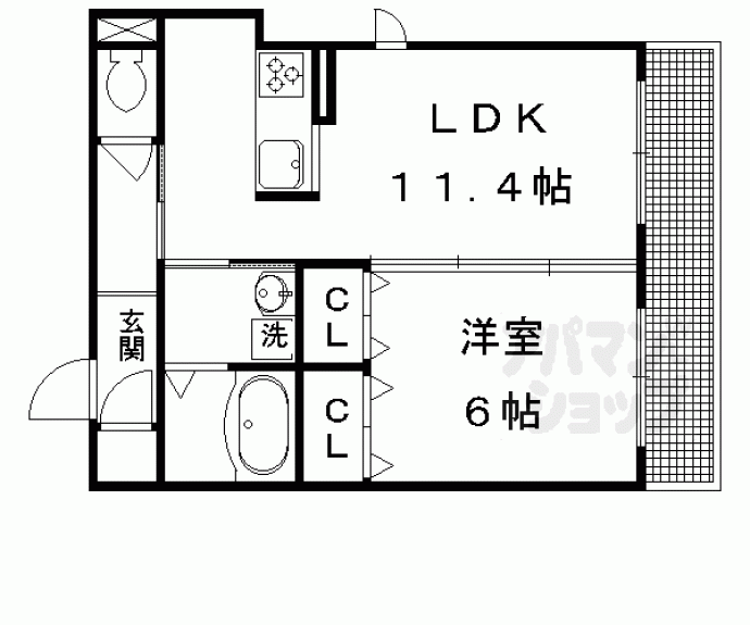 【インペリアルスクエアー】間取