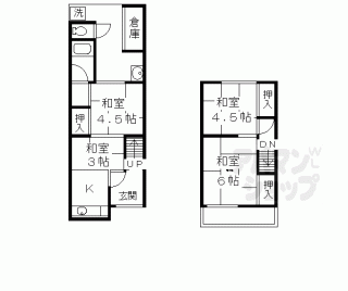 【紫竹栗栖町藤原貸家】
