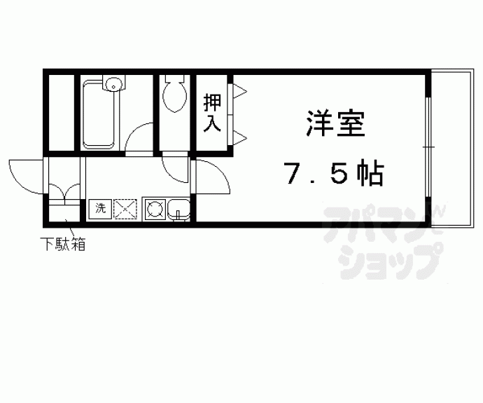 【カレラ・デ・ノルテ】間取