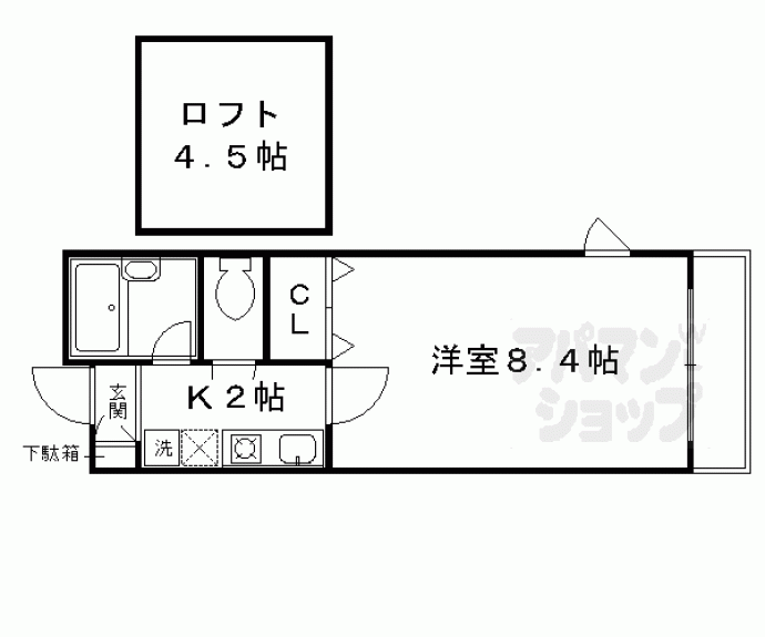 【カレラ・デ・ノルテ】間取
