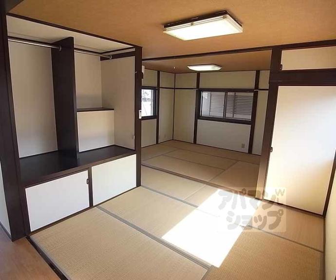 【紫野上野町22-2貸家】間取