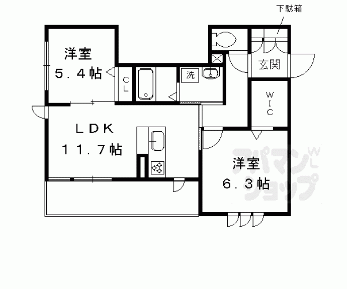 【ShaMaison THE SHIP NISHIGAMO】間取