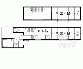 【鷹峯木ノ畑町貸家４６】