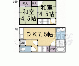 【上賀茂梅ヶ辻町貸家】