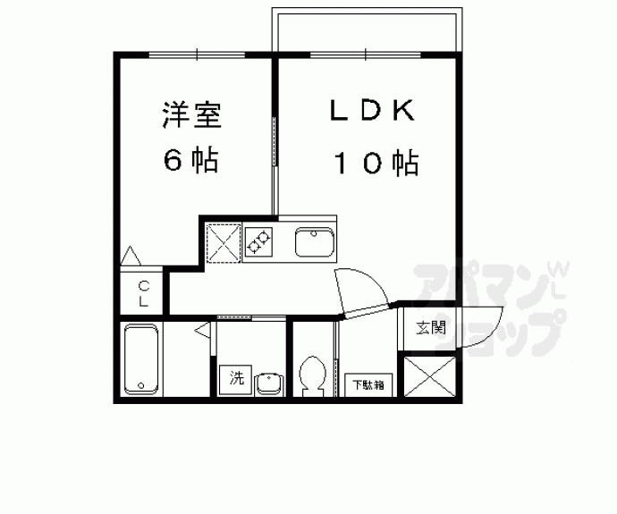 【アルテミス北大路】間取