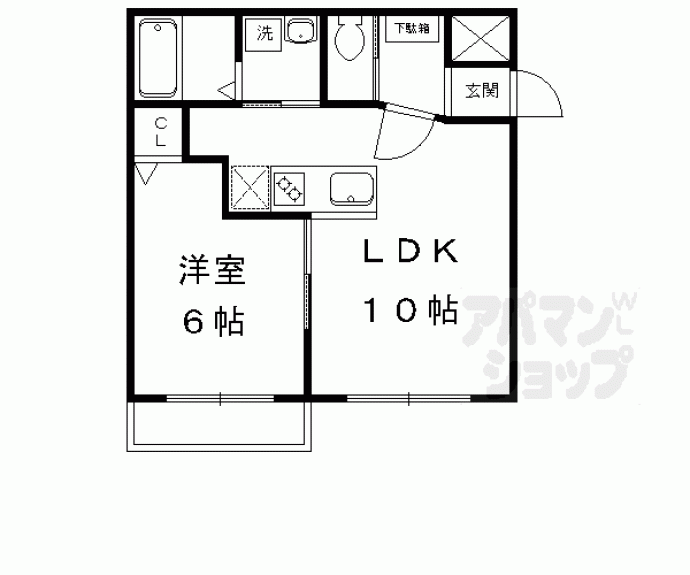 【アルテミス北大路】間取