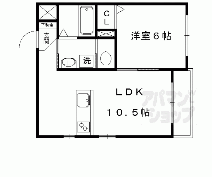 【アルテミス北大路】間取
