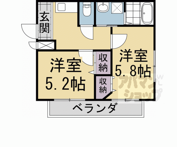 【あゆま邸】間取