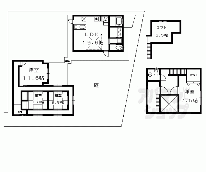 【平野の家】間取