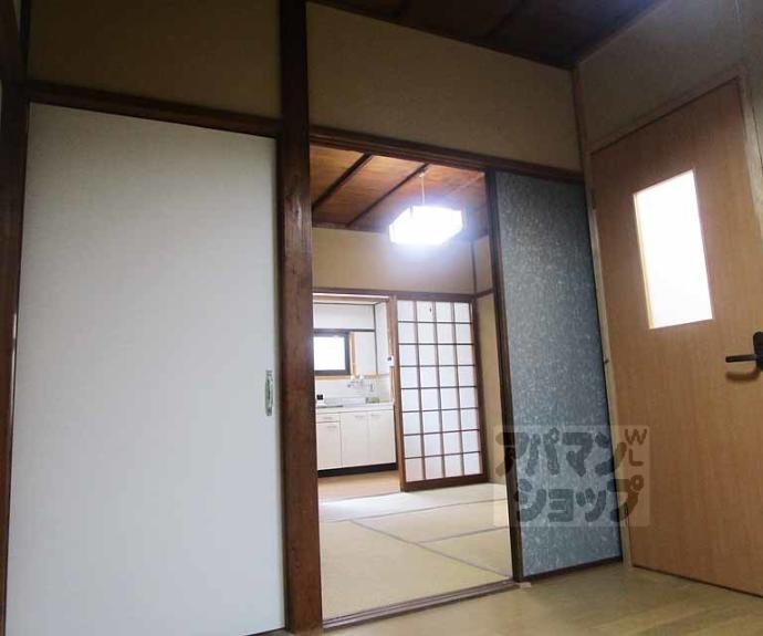 【衣笠高橋町１６－３貸家】間取