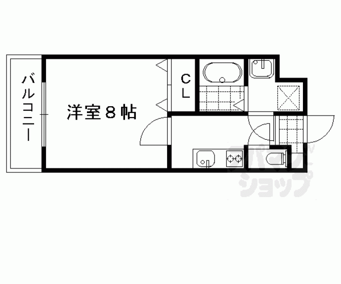 【ブリランテ紫野】間取