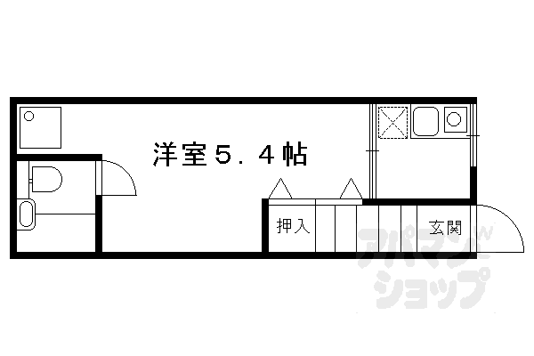 【南舟岡アパート】