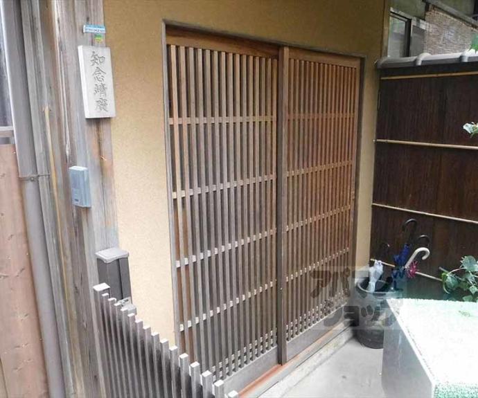 【紫野下柳町京町屋１４－１】間取
