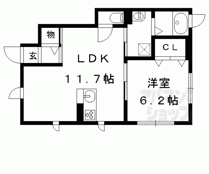 【ヴィラ上柳】間取