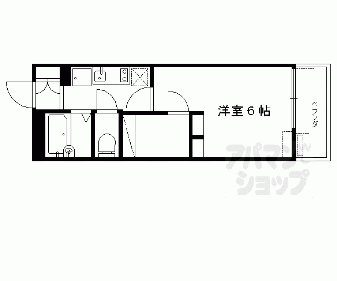 【レオパレス衣笠】間取