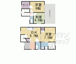 【紫野上御輿町２－４貸家】