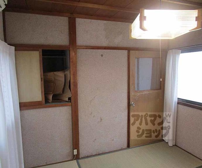 【衣笠西開キ町２３－３貸家】間取