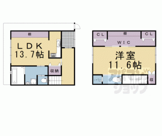 【紫野上築山町３７貸家】