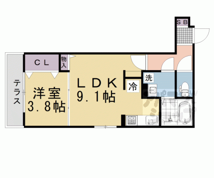 【Ｎｏｒｔｈ　Ｃｒｉｌｌｏｎ】間取