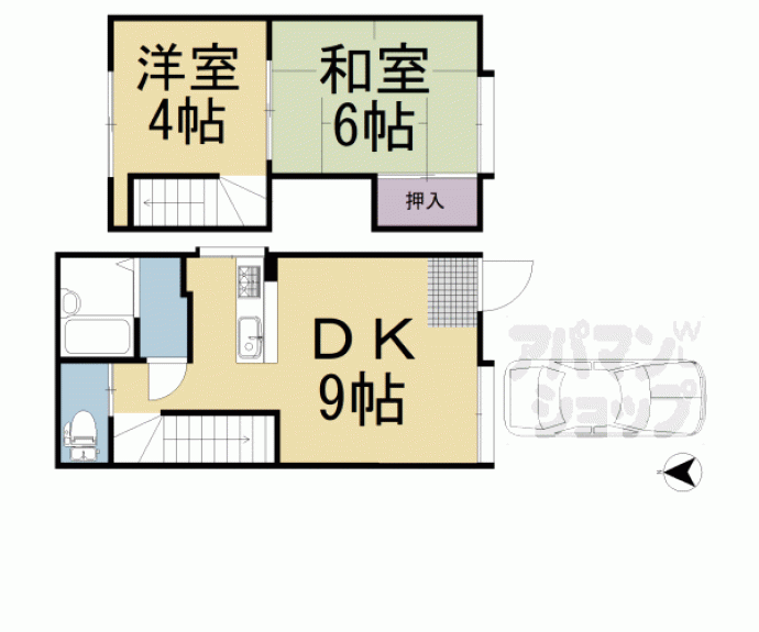 【紫竹貸家】間取