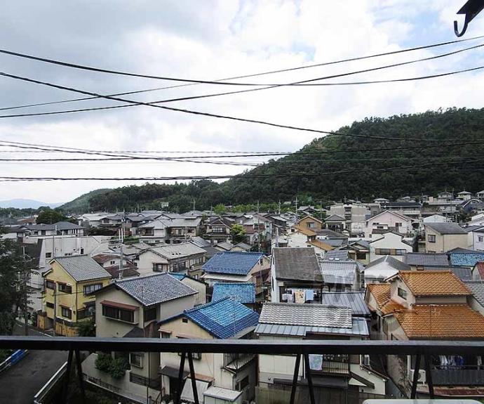 【衣笠東開キ町４－１５貸家】間取