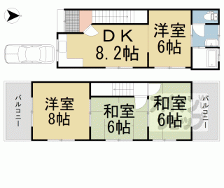 【大宮西総門口町２７－３貸家】