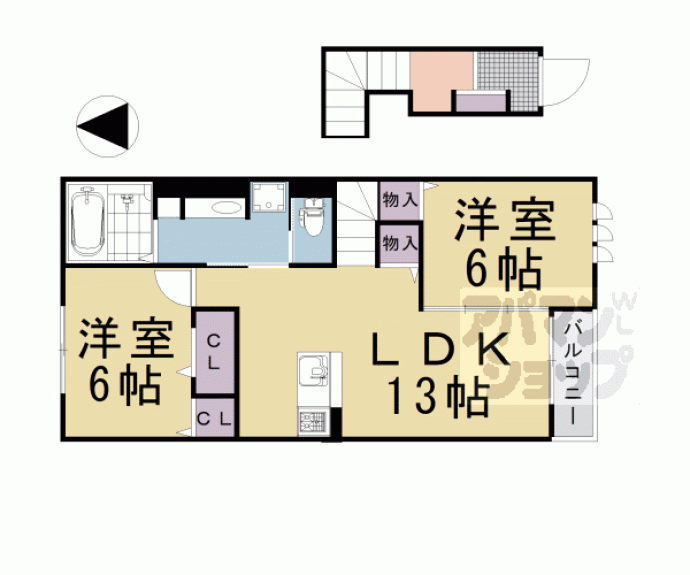 【ヴェッセル】間取