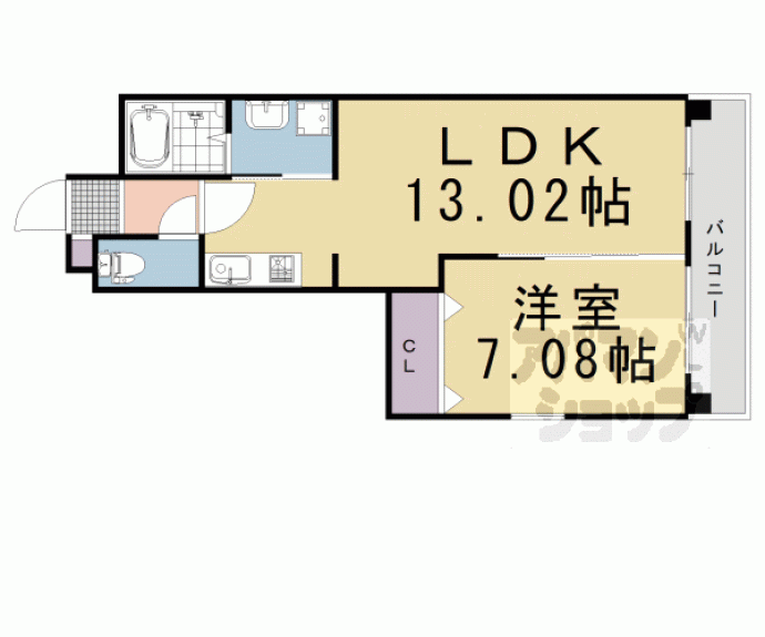 【Ｌａ　Ｍａｉｓｏｎ　Ｋｕｒａｍａｇｕｃｈｉ】間取