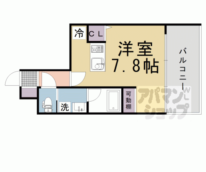 【Good8 mirai 上賀茂】間取