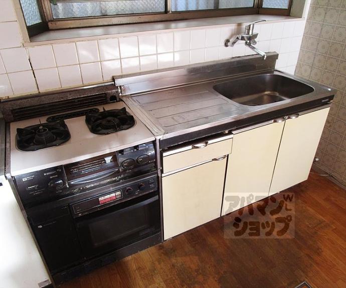 【衣笠開キ町１０４－２貸家】間取