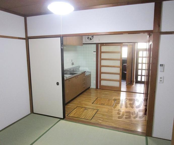 【北区上賀茂中ノ坂町８－５貸家】間取