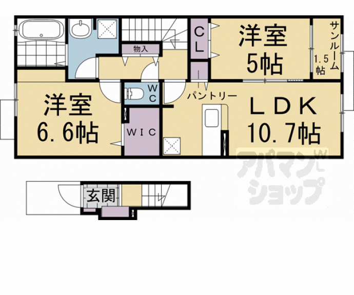 【クラール】間取