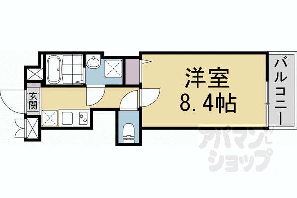 【グランデコート御園橋】間取