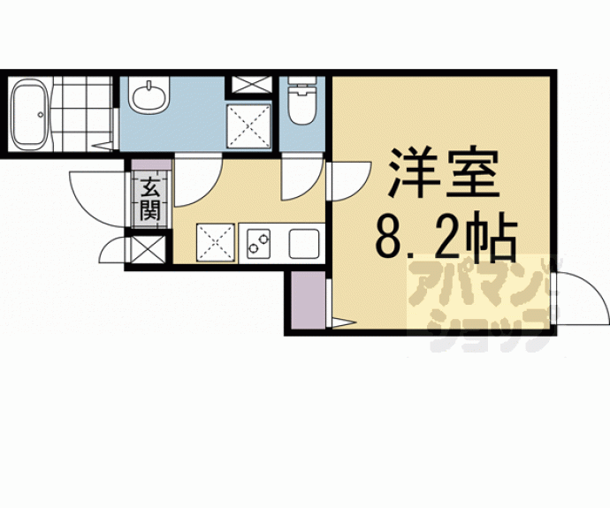 【グランデコート御園橋】間取