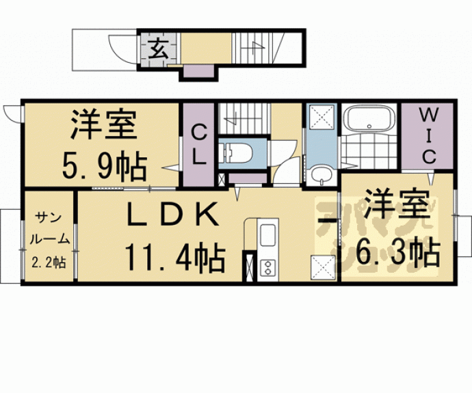 【ベル・ノヴァーリス】間取