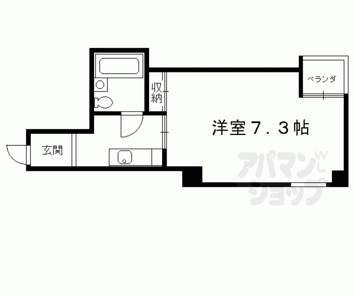 【スクエアF】間取