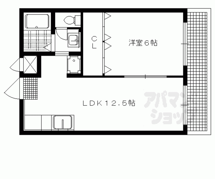 【高野ロイヤルハイツ】間取