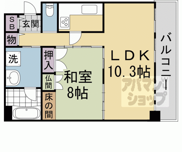 【カーサ葵】間取