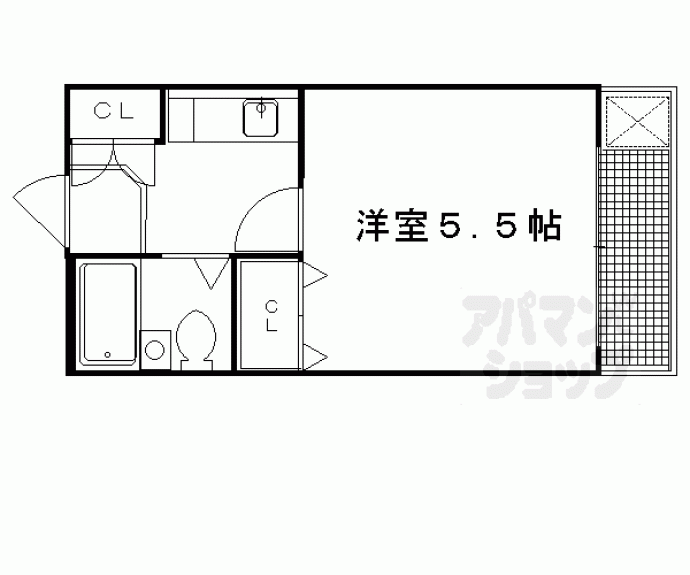 【ピア西洞院】間取