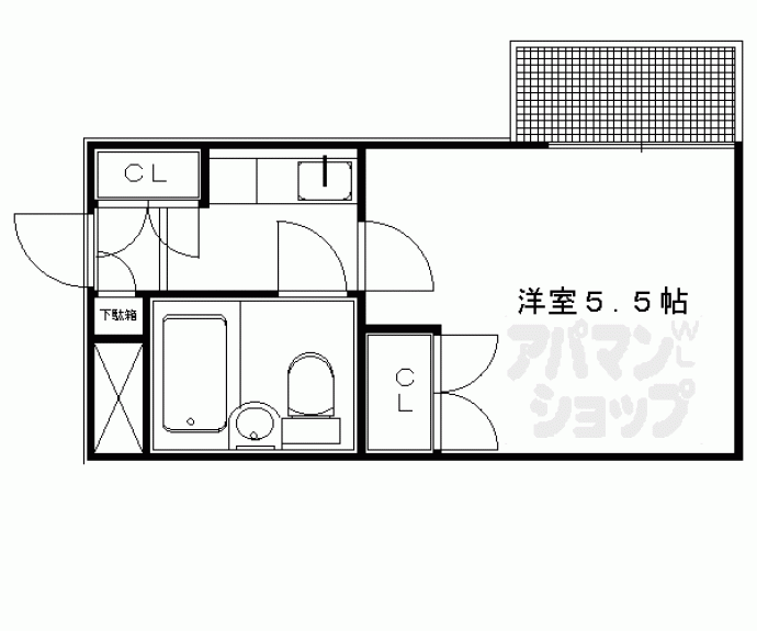 【ピア西洞院】間取