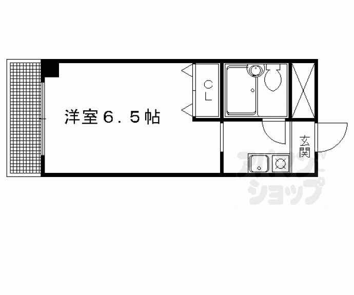 【プレジール四条】間取