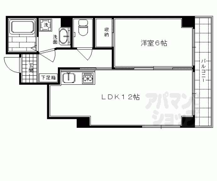 【シャトーレスト】間取