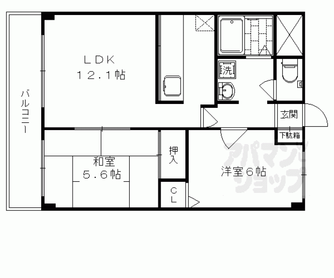 【レジデンスオークラ】間取